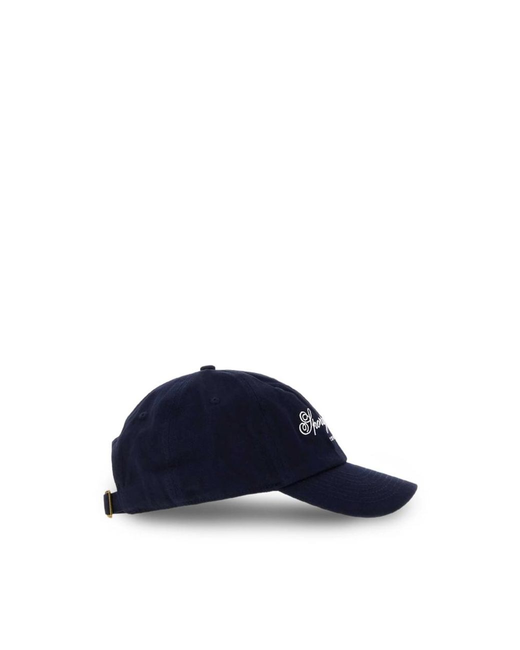Sporty & Rich Blue Maeve Club Logo-Embroidered Cap for men