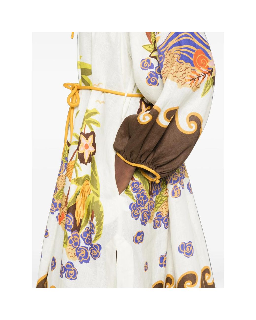 ALÉMAIS Metallic Island Cove Dress