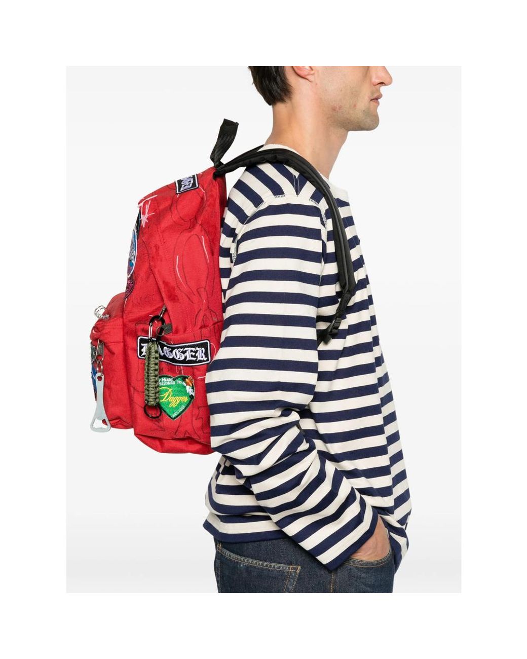 DAGGER Red Backpacks for men