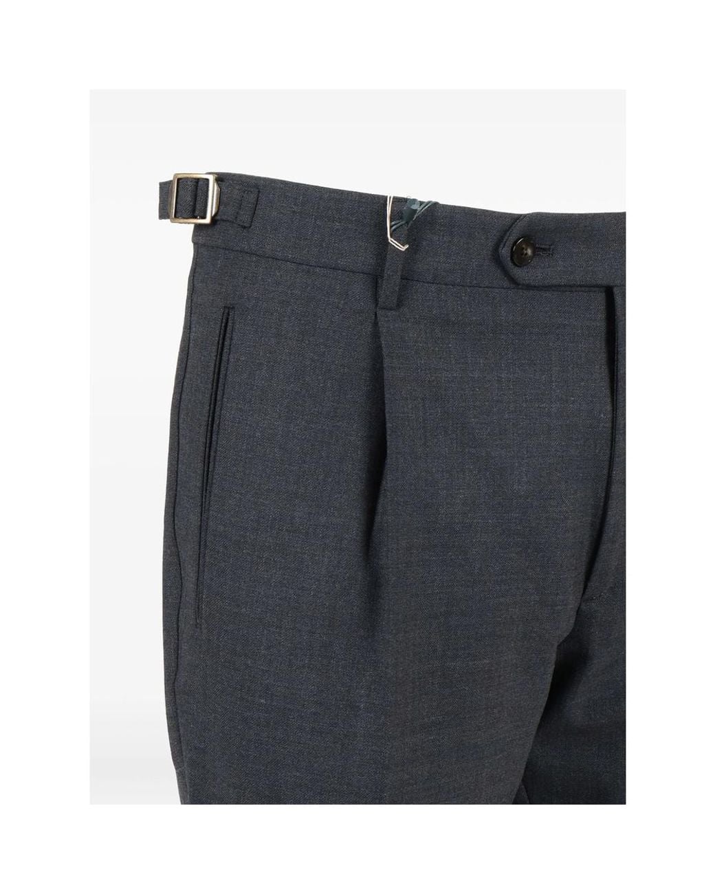 Berwich Gray Morello Elax Tailored Trousers for men