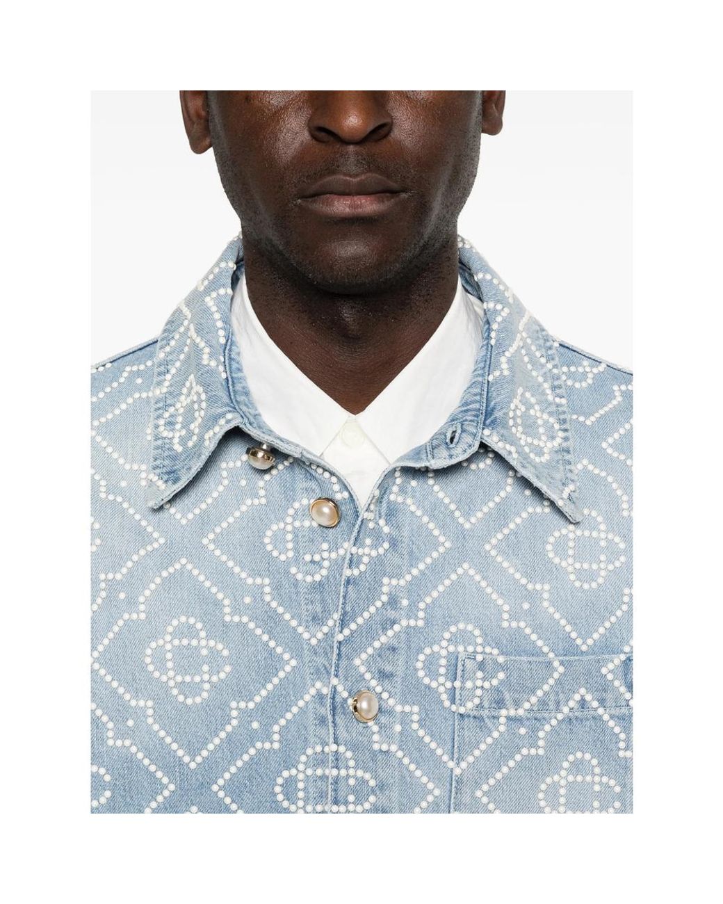 Casablanca Blue Shirts for men