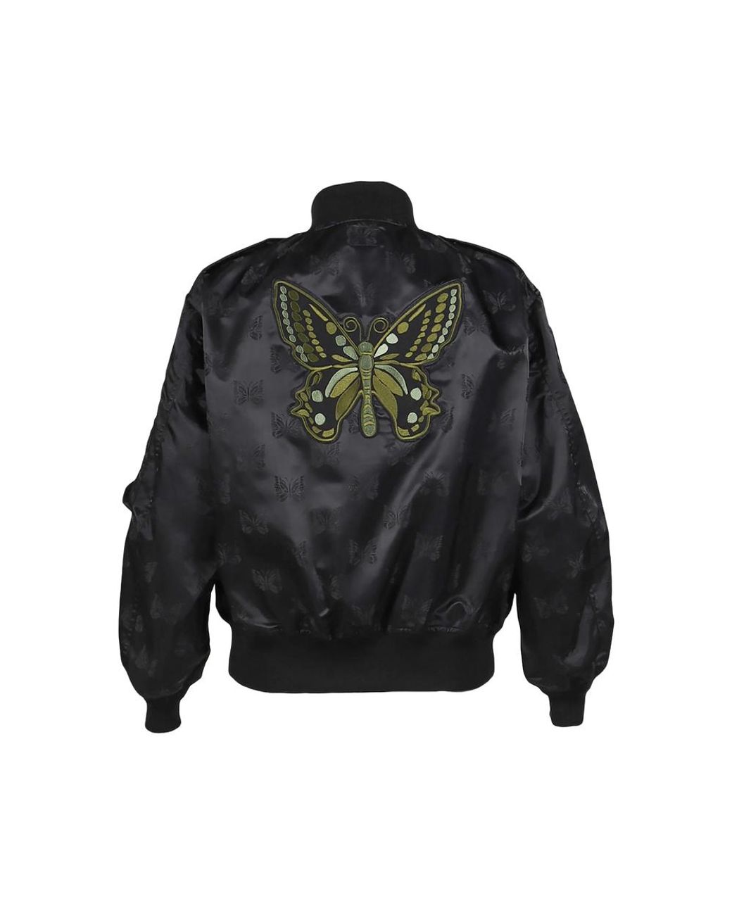 Needles パッチ ディテール ジップ ボンバー ジャケット