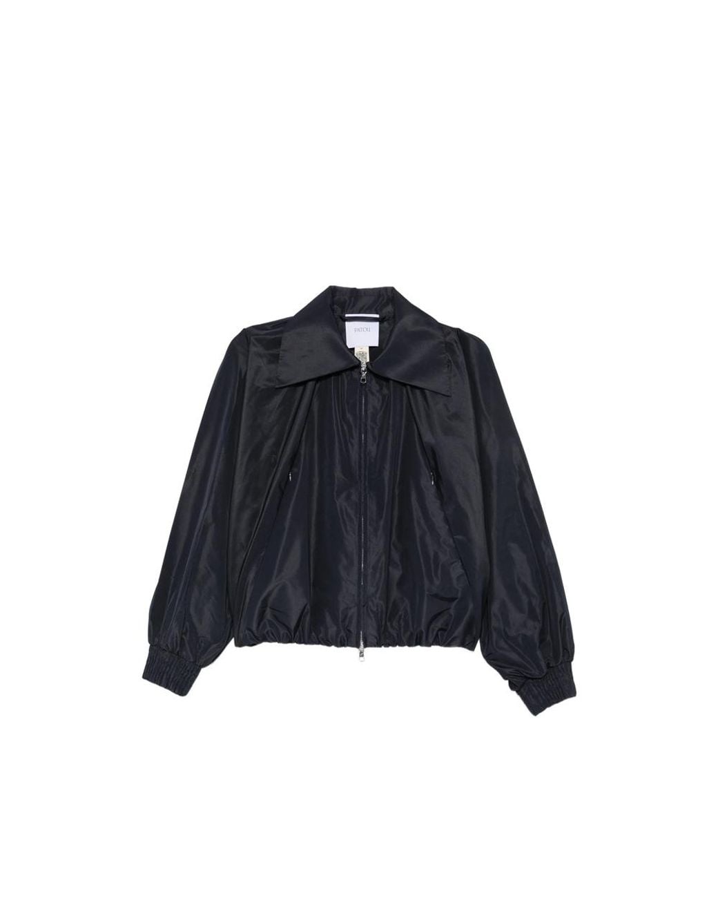 Patou Blue Zip-Fastening Long-Sleeve Jacket