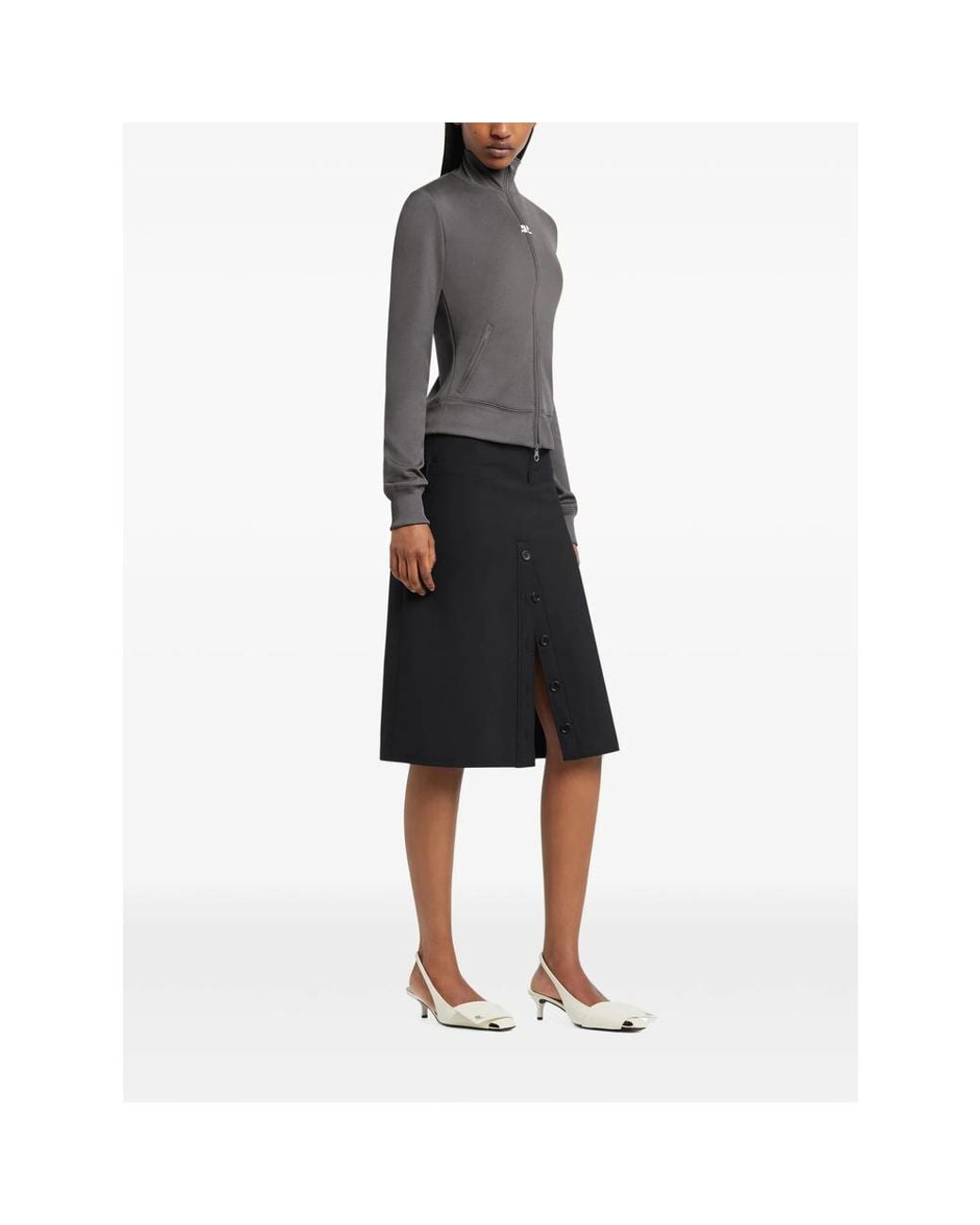 Courreges Gray Jackets