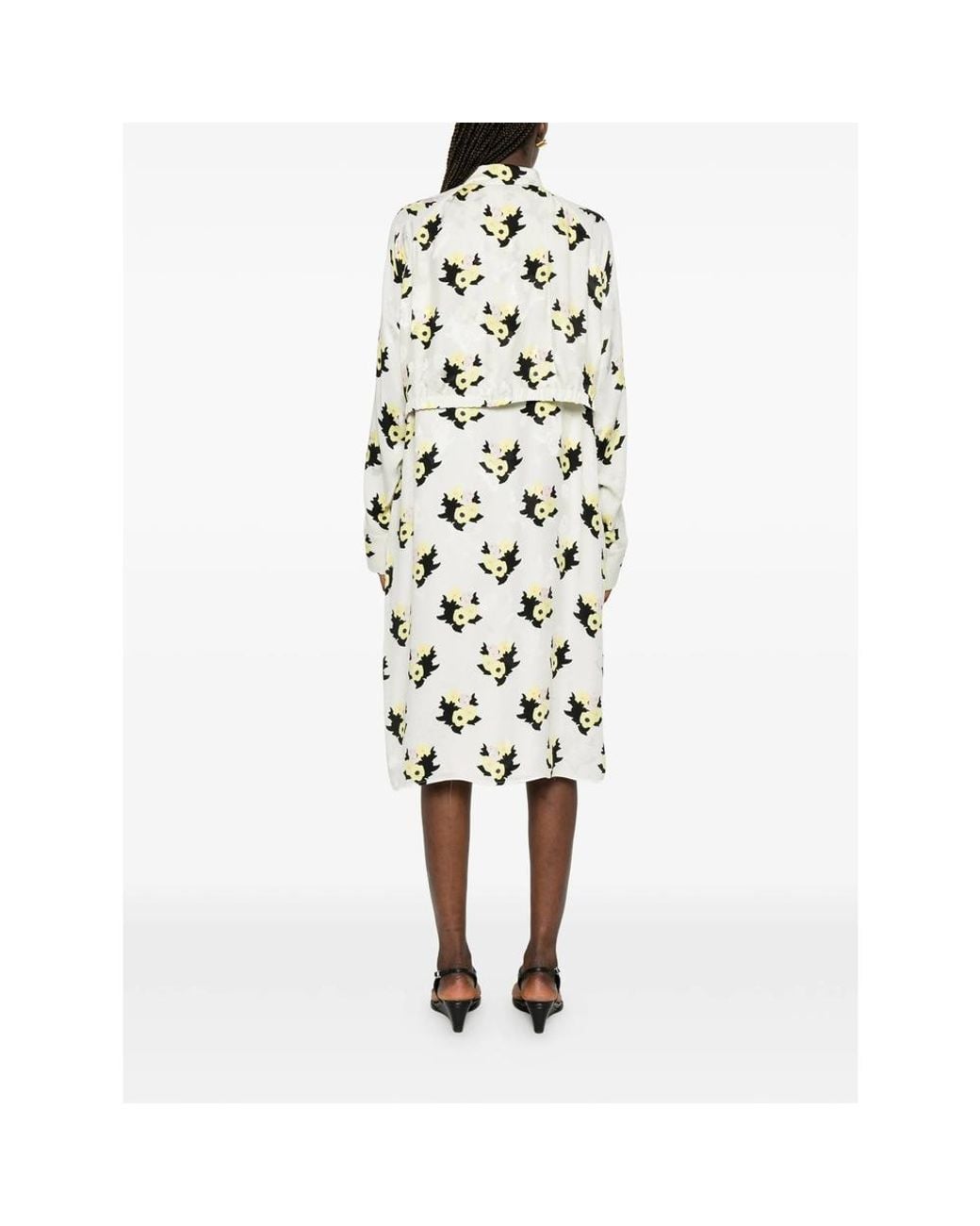 Fendi White Neutrals Dresses