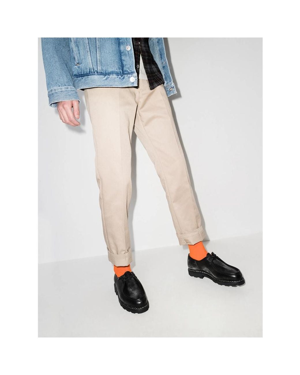 Paraboot Black Derby Shoes for men