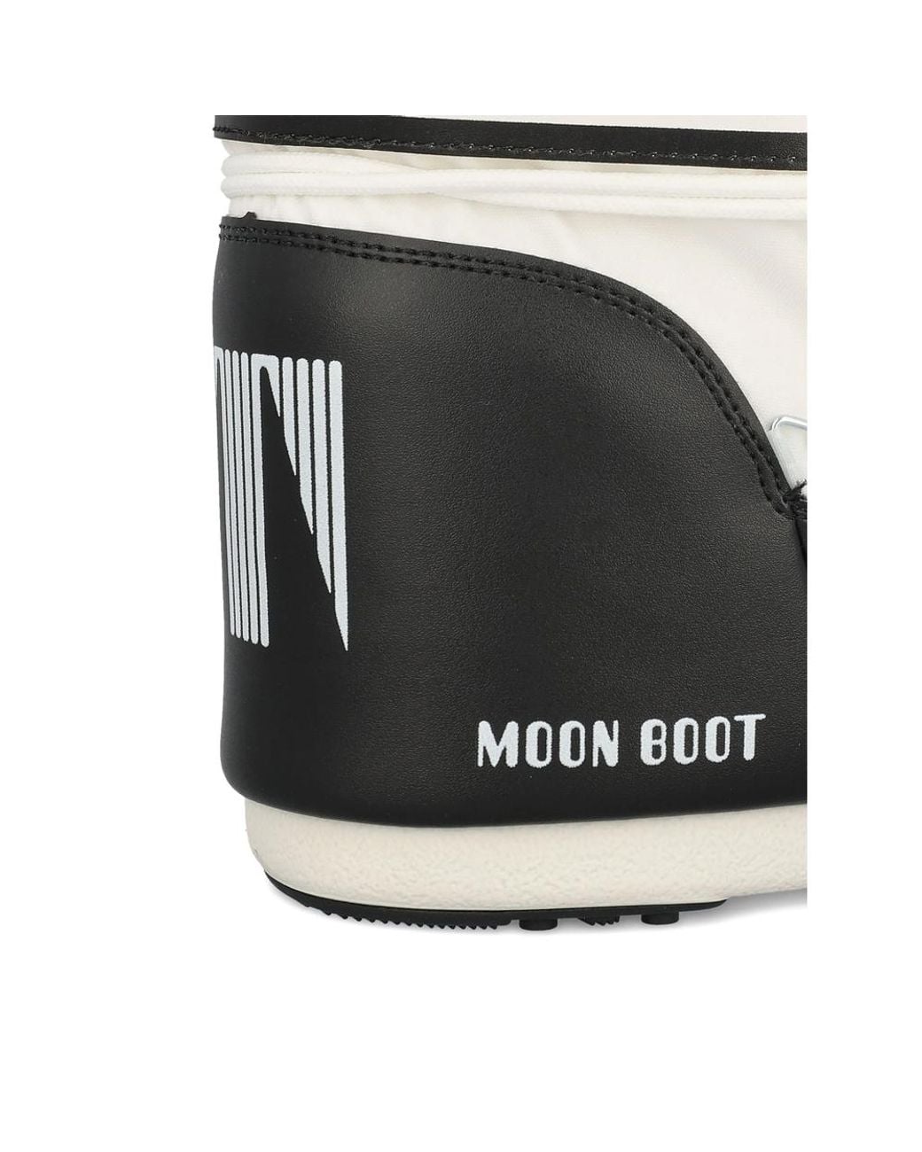 Moon Boot White Icon Low Two-Tone Boots for men
