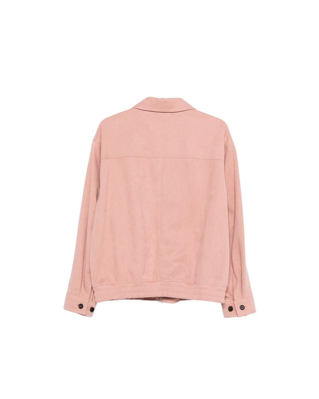 DUNST Pink Zipped Bomber Jacket for men