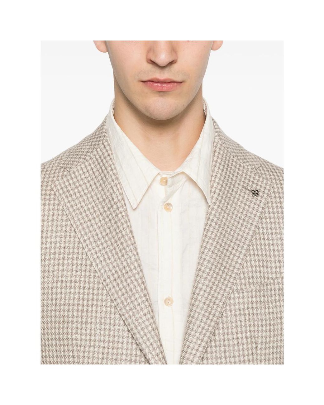 Tagliatore Gray Neutrals Jackets for men