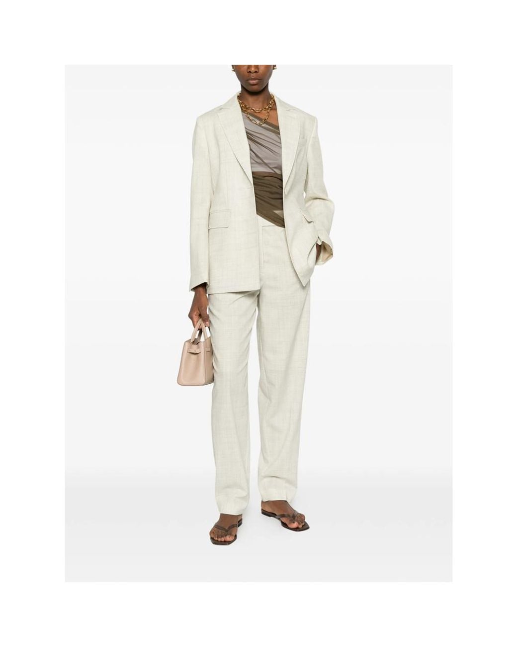 Joseph White Blazer Off