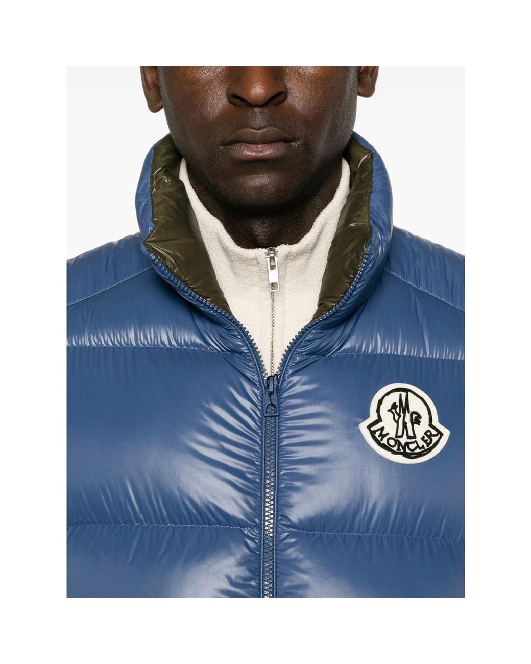 Moncler Blue Jackets for men