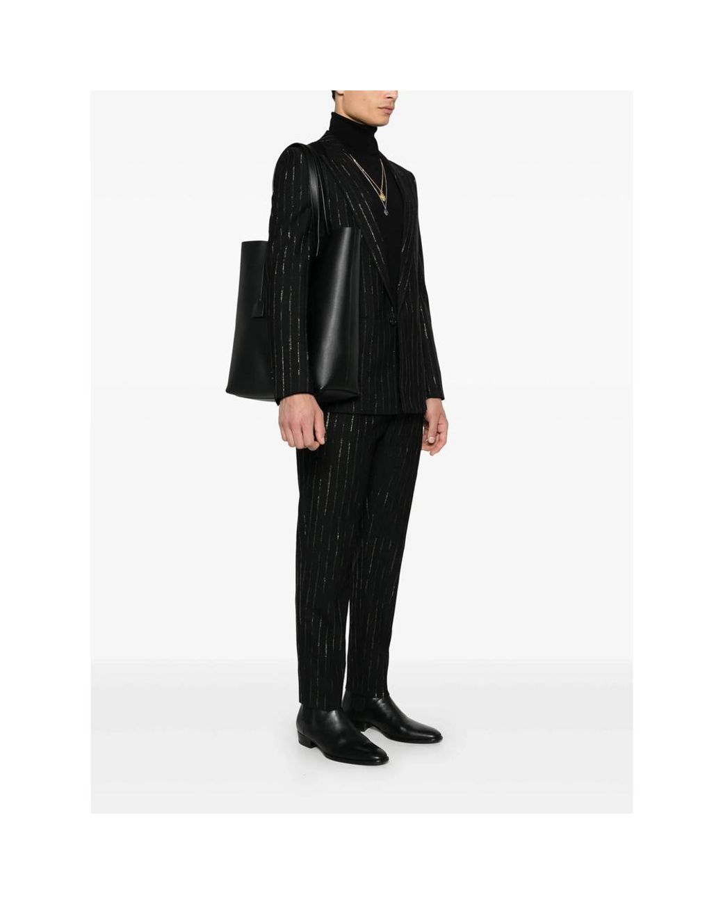 Saint Laurent Black Tote Bags for men