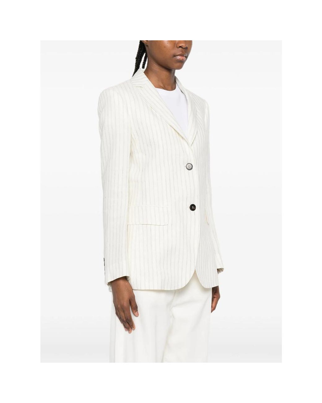 Max Mara White Jackets