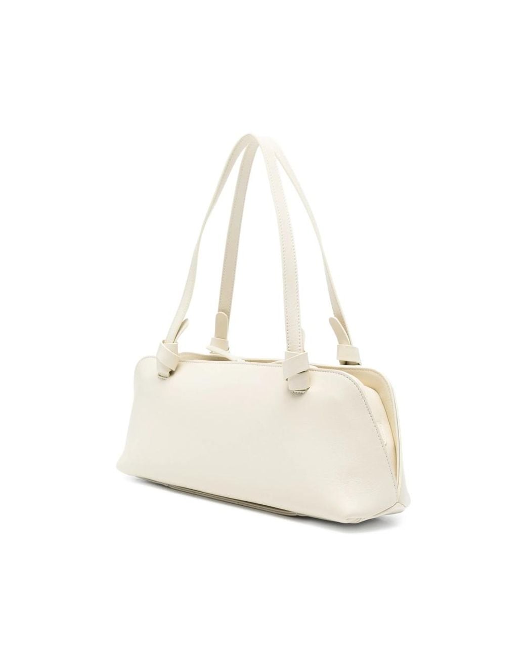 Neous White Tote Bag Aries East Calf Leather