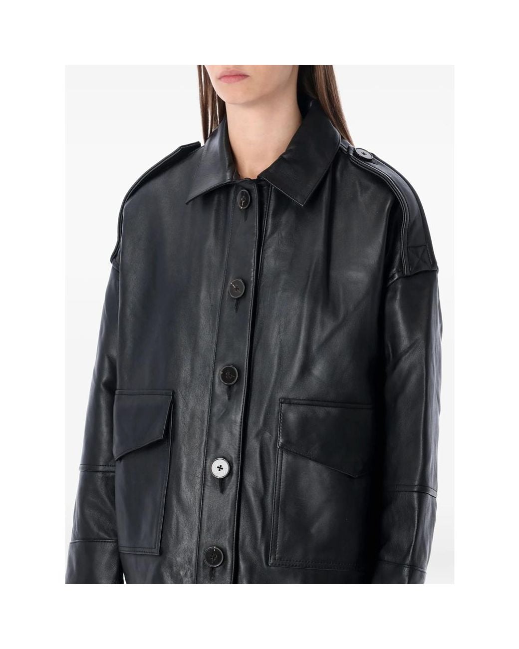 Sessun Black Harriboyd Button-Up Jacket