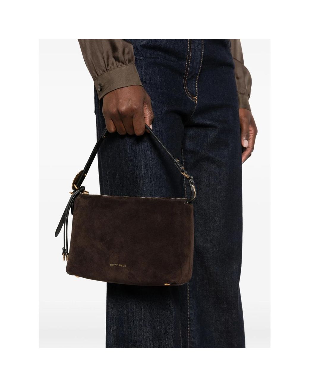 Etro Black Shoulder Bags