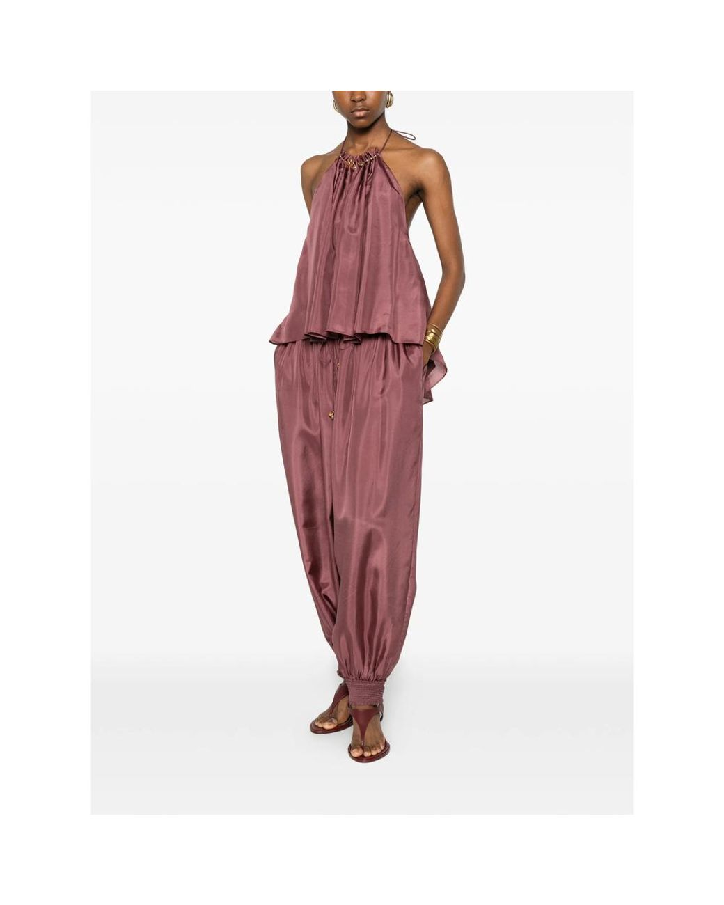 Zimmermann Aster Gathered Bead Cami