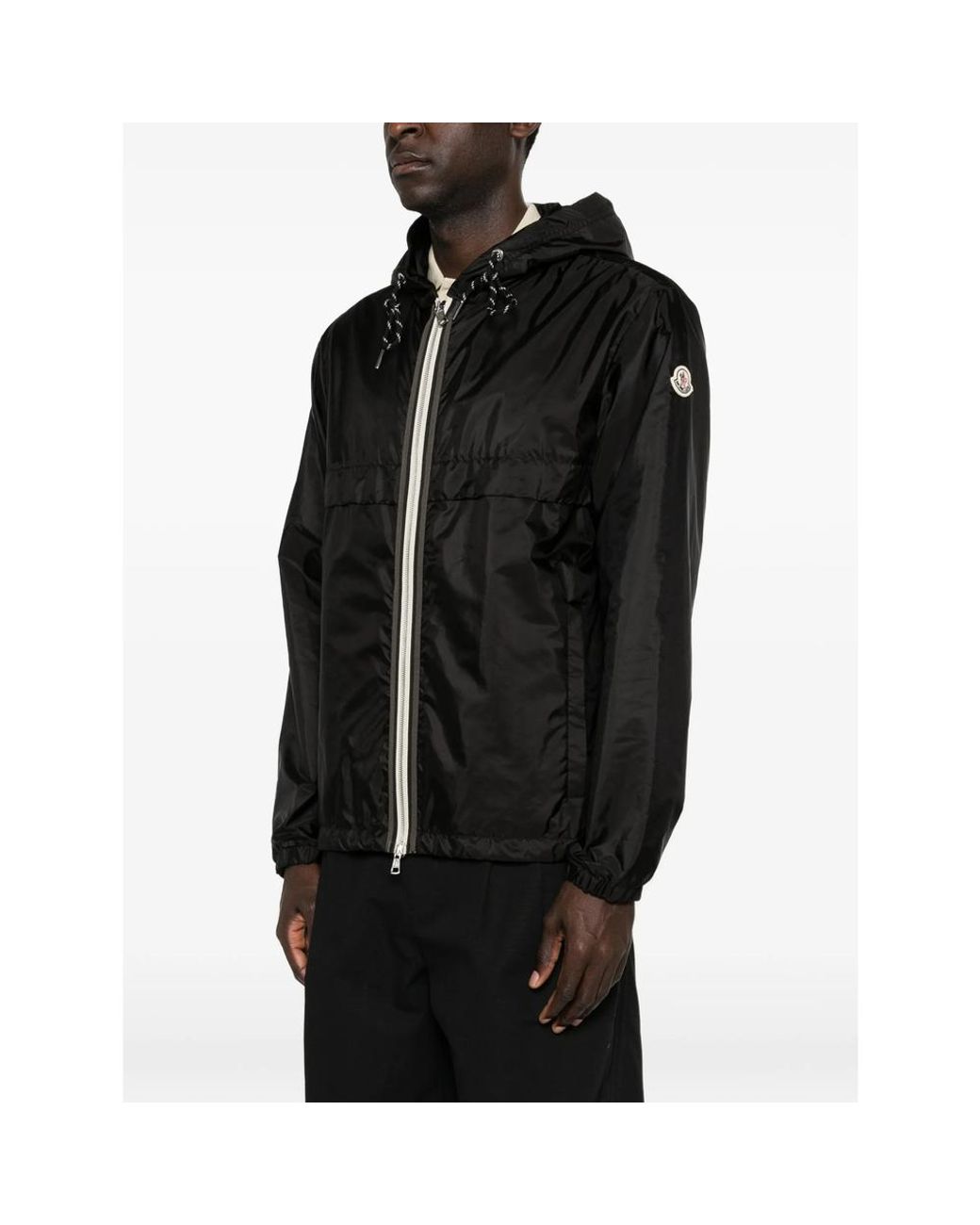 Moncler Black Jackets for men