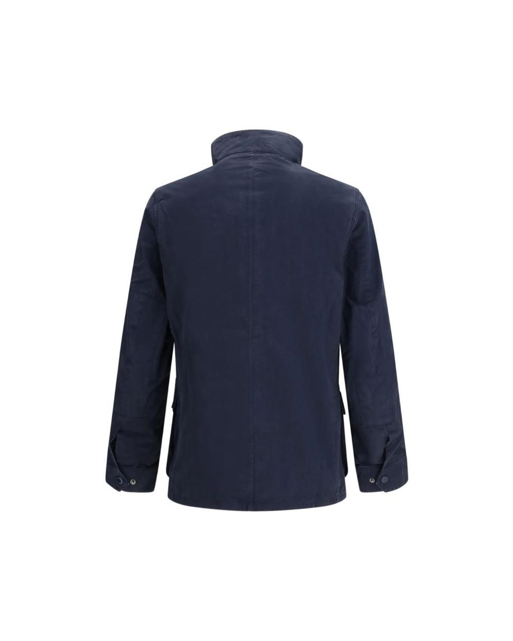Barbour Blue Buttoned Jacket for men