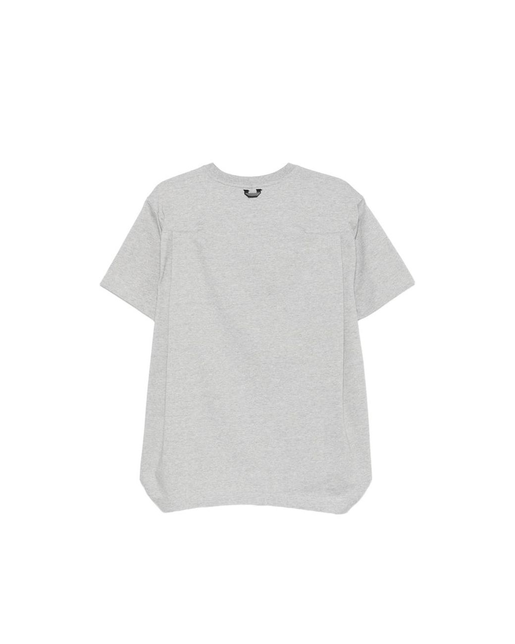 Adererror White Logo-Detail T-Shirt for men