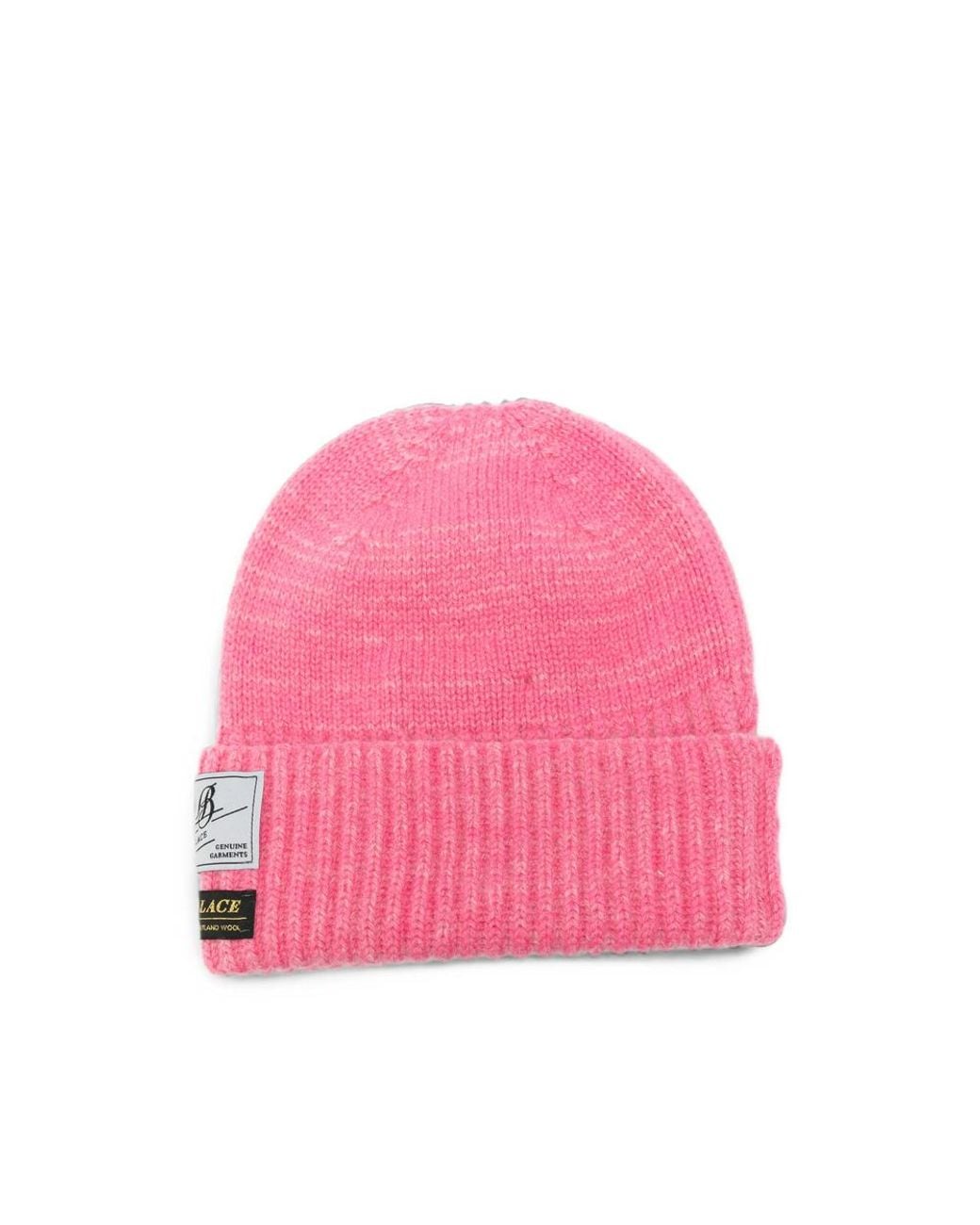 B.B. Wallace Pink B. B. Wallace Peyton Ribbed-Knit Beanie Hat