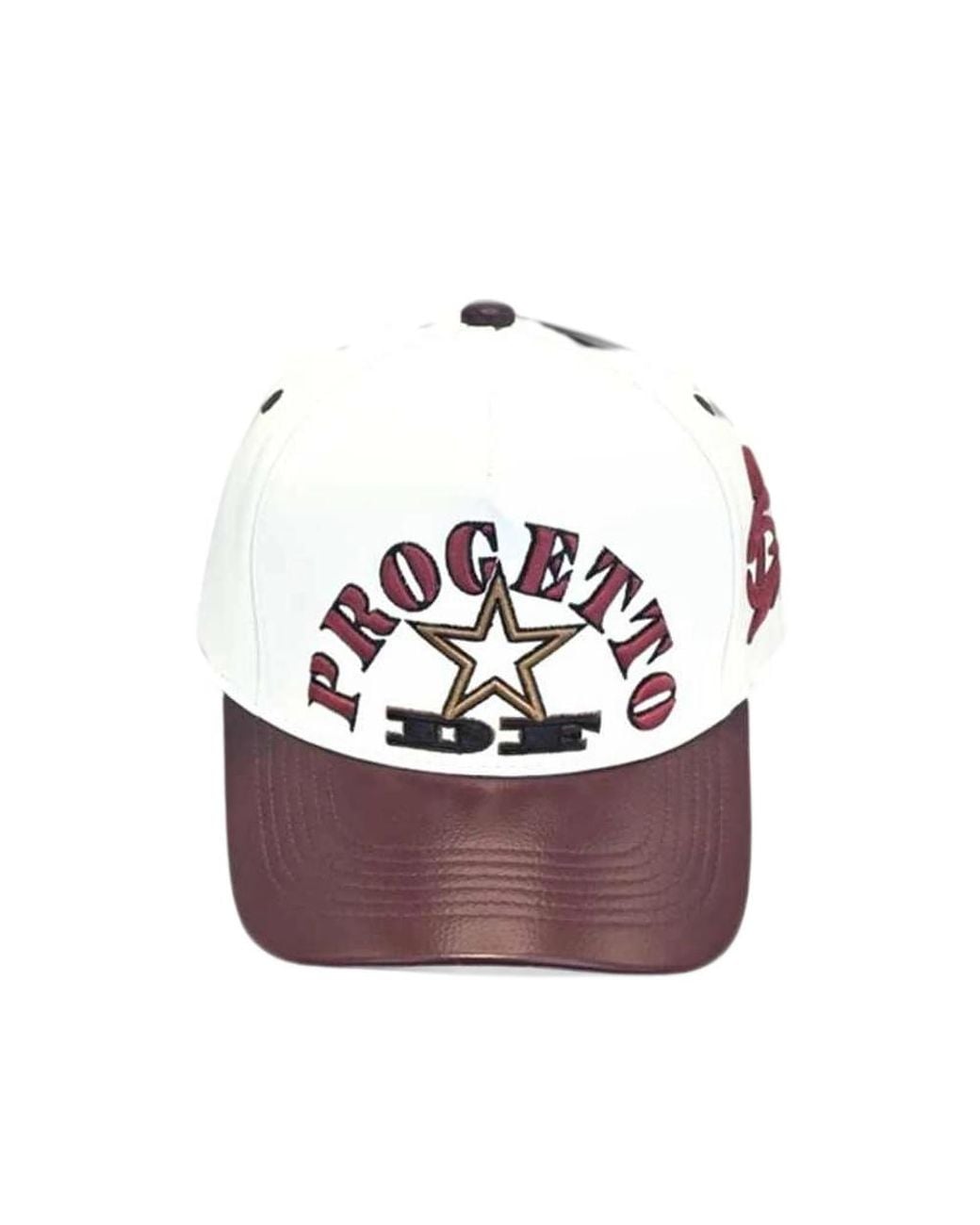 PDF Multicolor Logo-Embroidered Panelled Baseball Cap for men