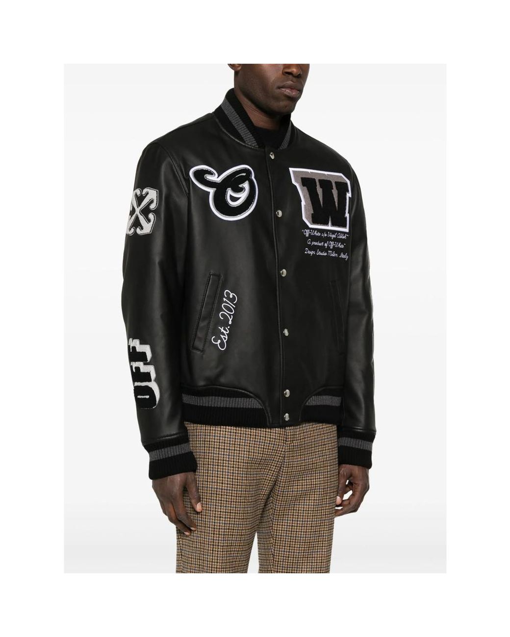 Off-White c/o Virgil Abloh Black Jackets for men
