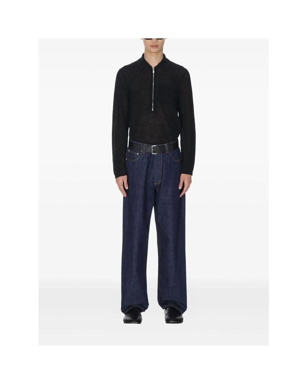 Studio Nicholson Blue Seb Jeans for men