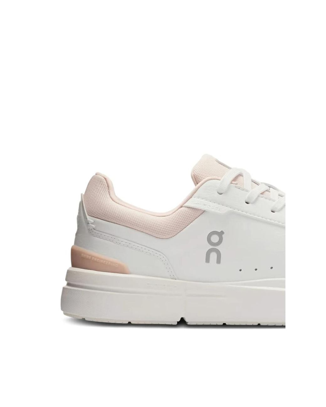 On Shoes White The Roger Advantage Leather Sneakers