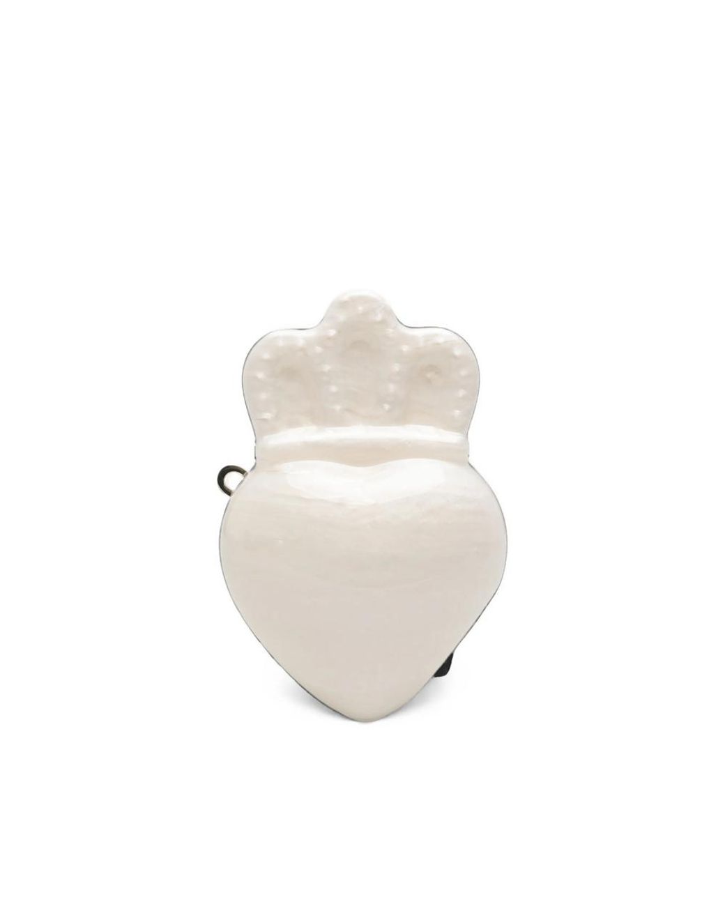 Simone Rocha Natural Claddagh Clutch Bag