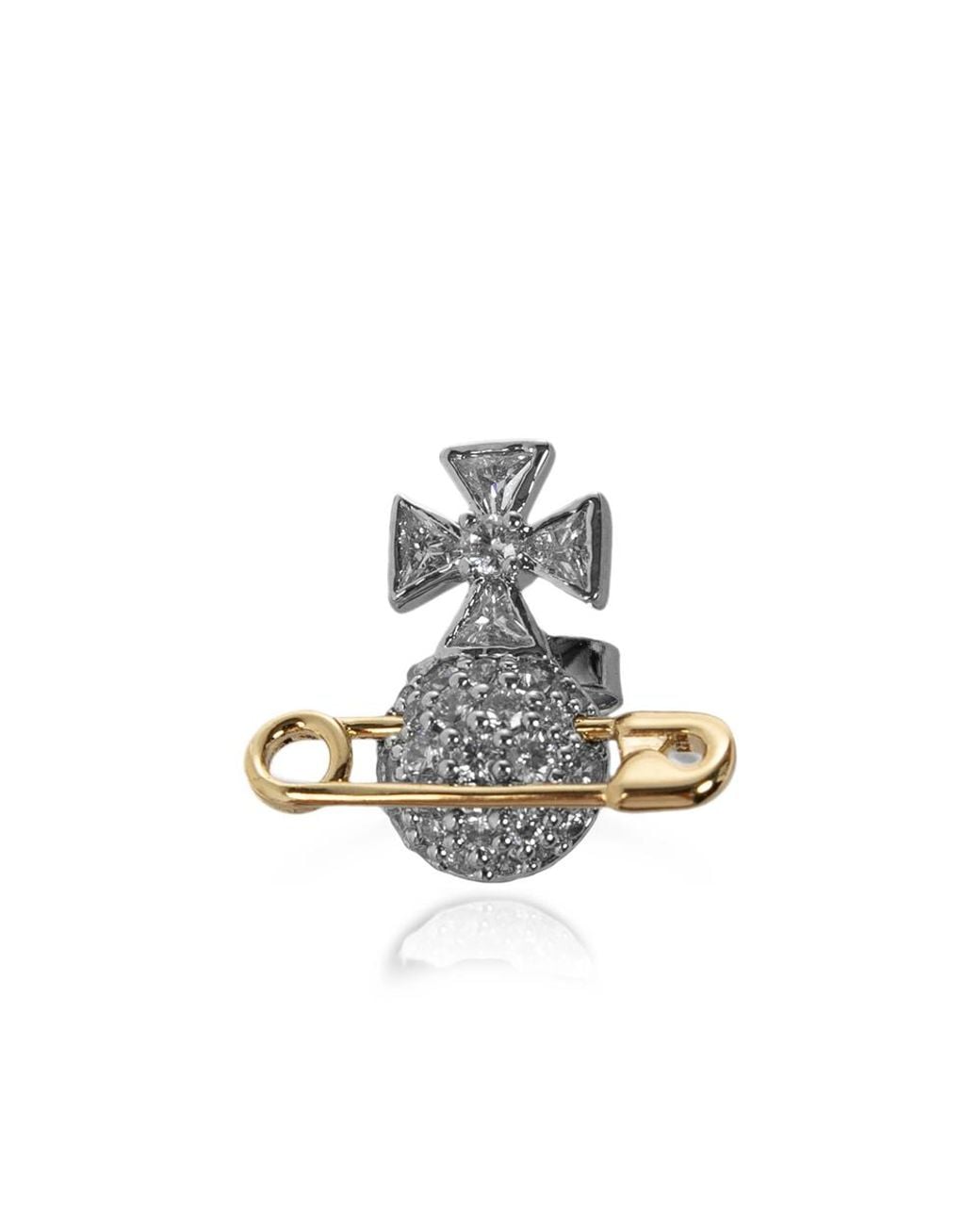 Vivienne Westwood Brown 'Hectorina' Earrings