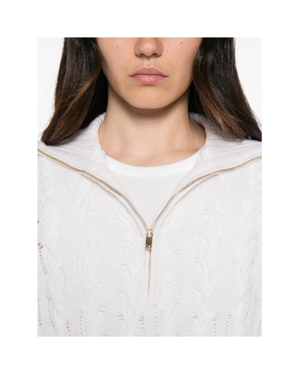 Max Mara White Knitwear