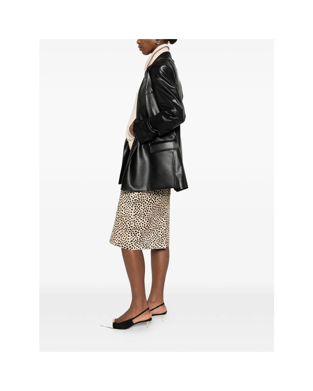 Eraldo Black Double-Breasted Pocket Blazer