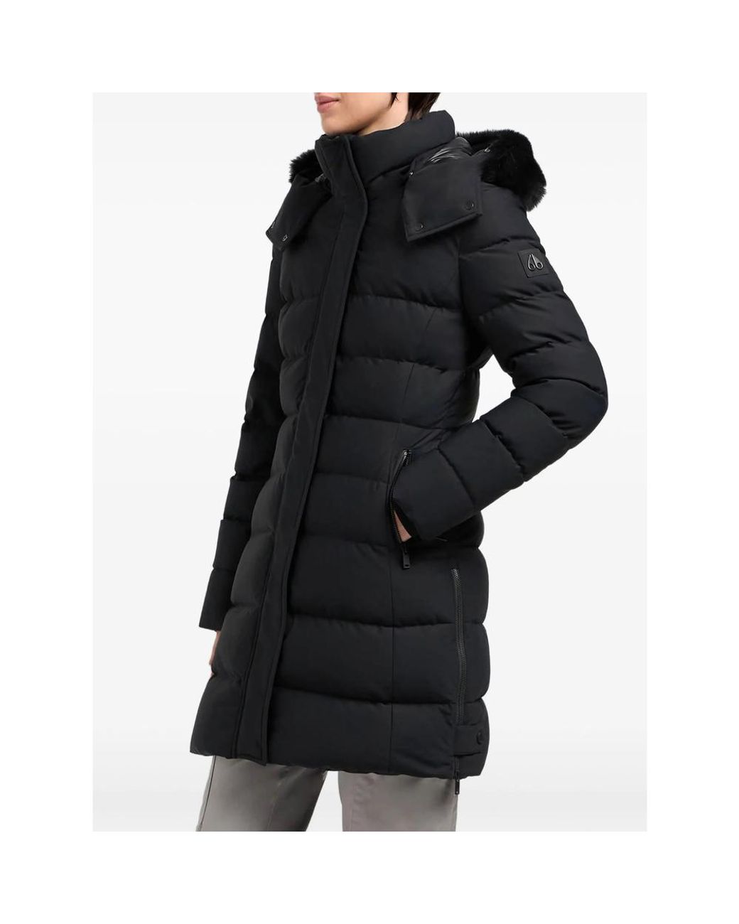 Moose Knuckles Black Outerwears