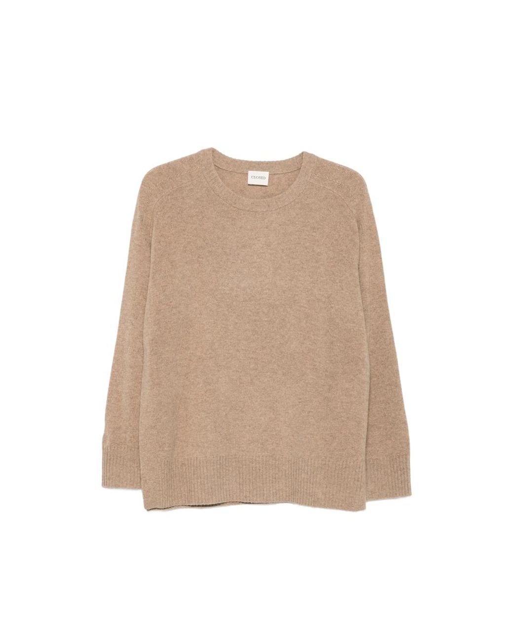 Closed Natural Crew-Neck Sweater