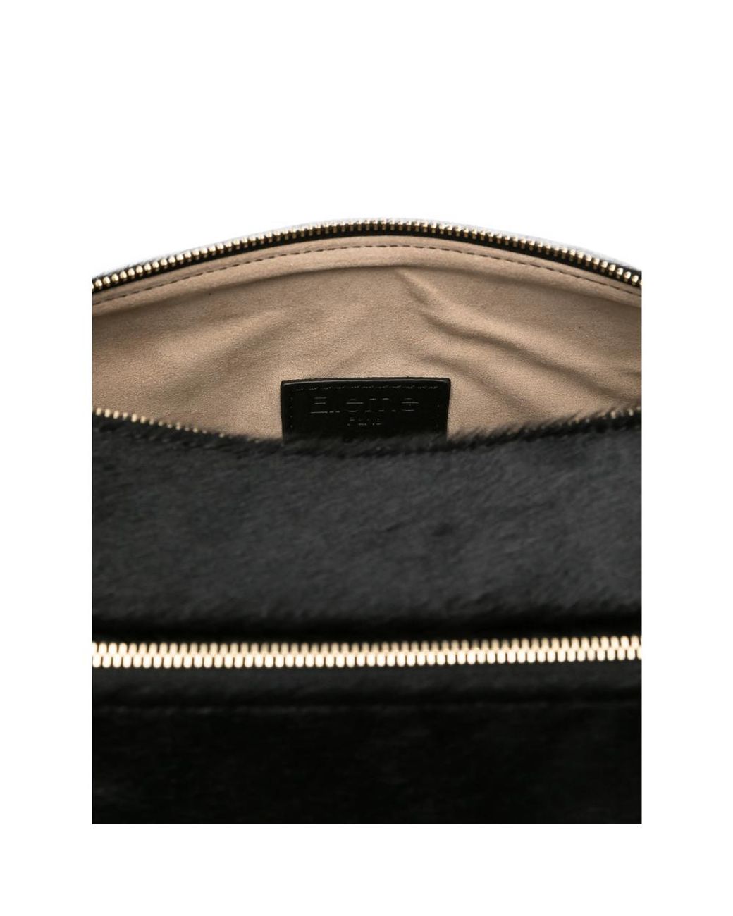 Elleme Black Trousse Shoulder Bag