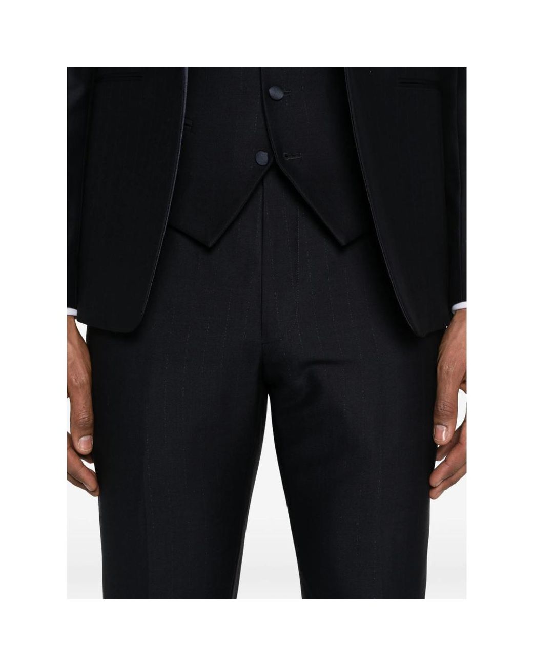 Reveres 1949 Blue Shawl-Collar Suit for men
