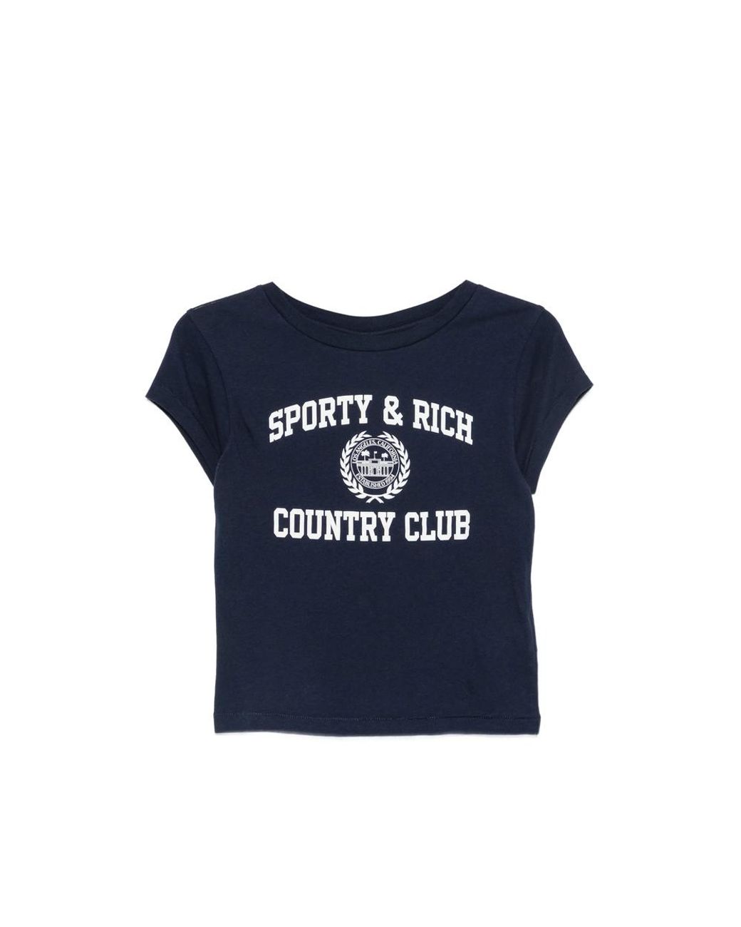 Sporty & Rich Blue T-Shirt Slim Fit