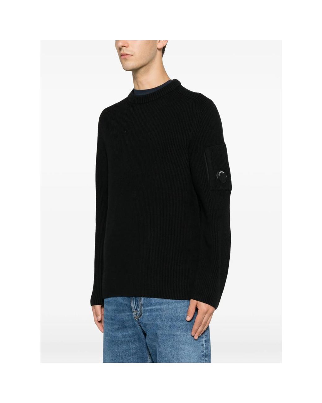 C P Company Black Sweaters & Knitwear for men