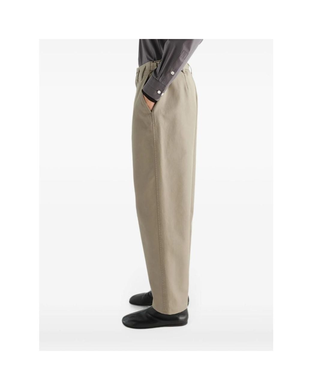 Lemaire Natural Tapered Pants for men