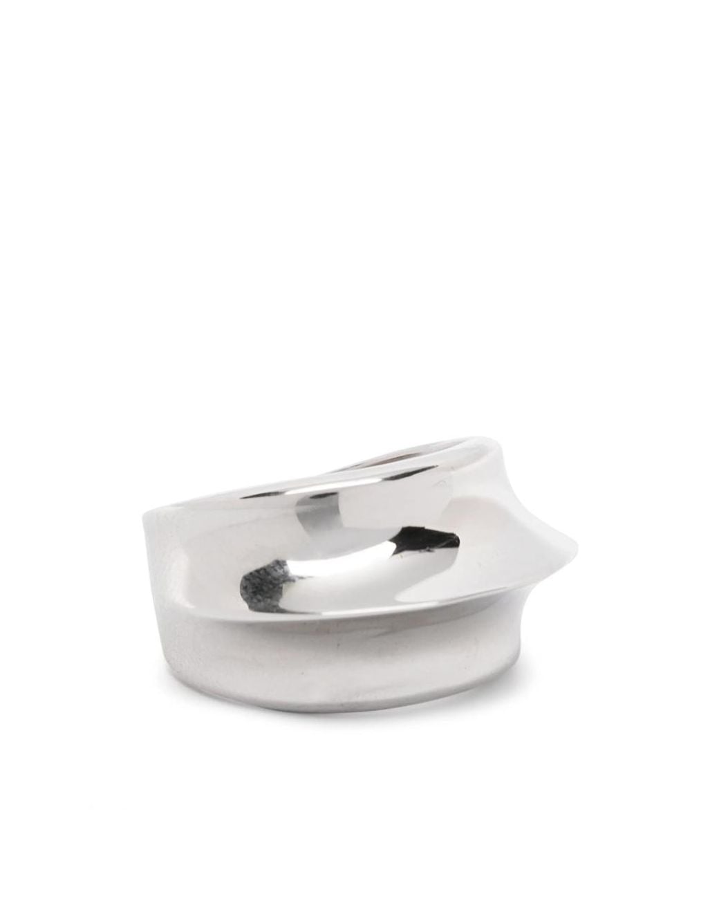 LAG World White Aura Sculpted Ring