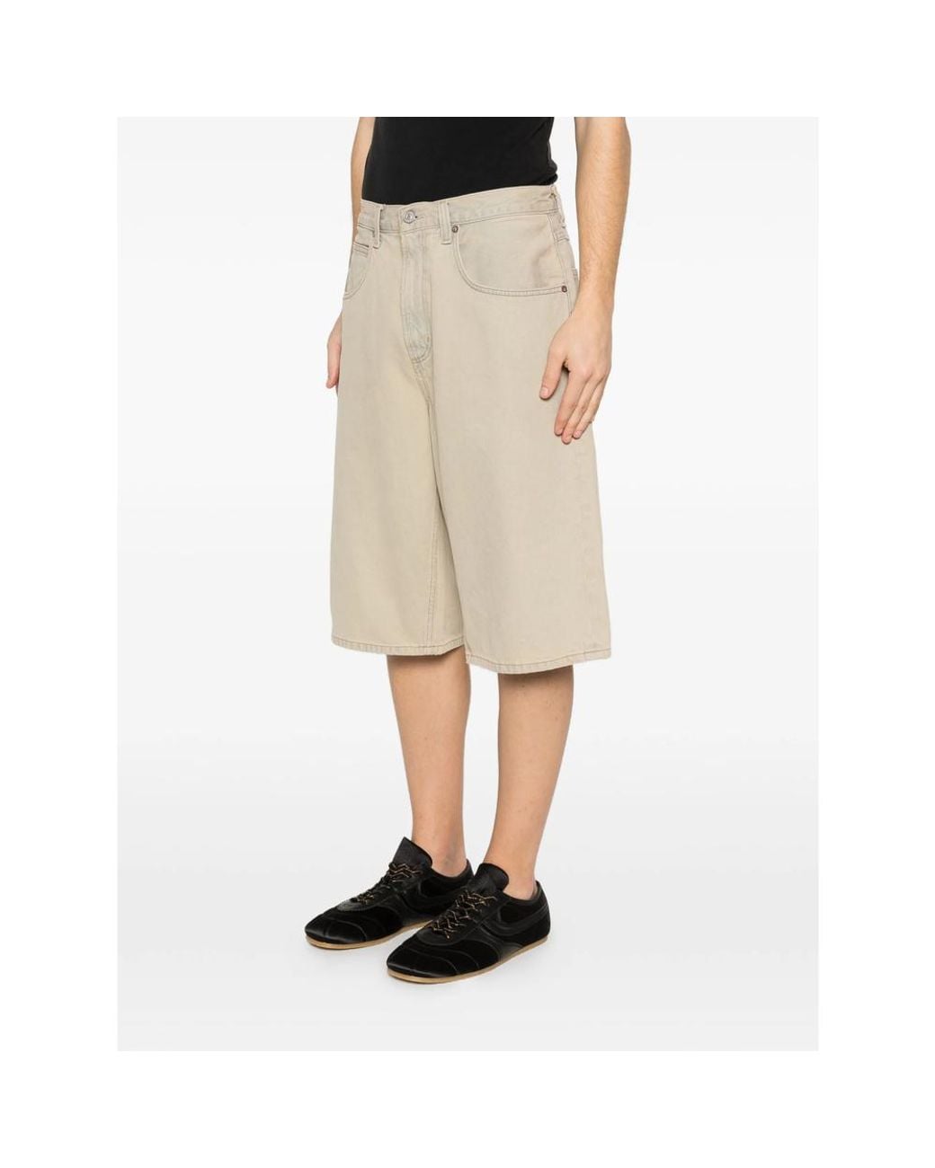 Agolde Natural Fusion Denim Shorts for men