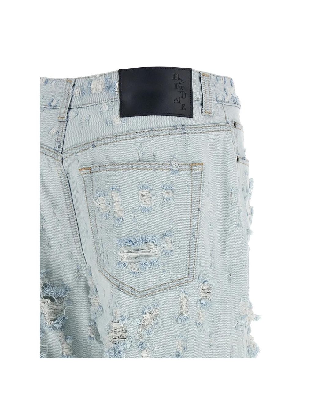 Haikure Blue Distressed Jeans