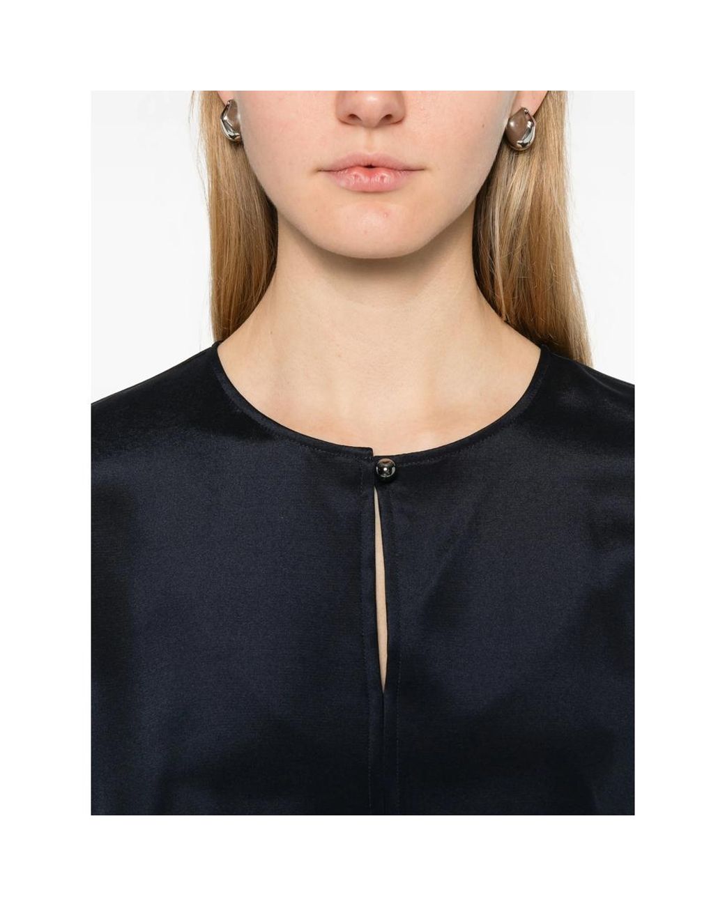 Max Mara Blue Tops