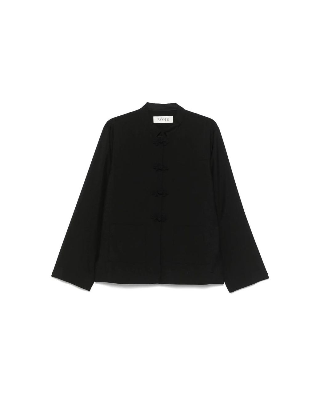 Rohe Black Pankou Closure Jacket