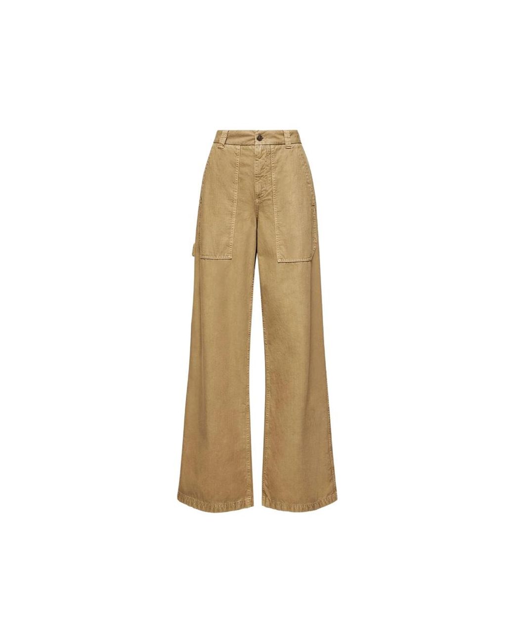 Moncler Natural Neutrals Trousers
