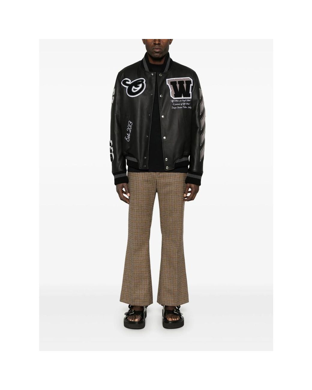 Off-White c/o Virgil Abloh Black Jackets for men