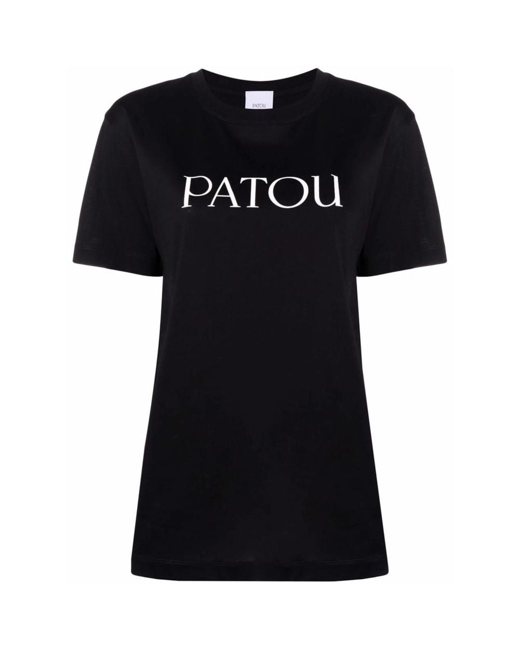 Patou Black Logo Print T-Shirt