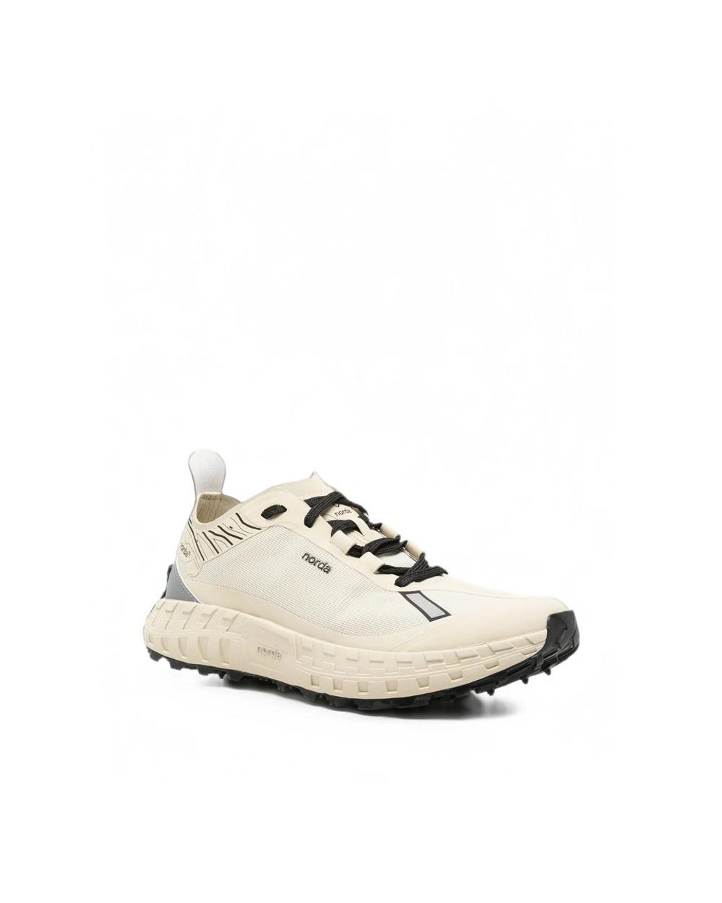 Norda Natural Low-Top Lace-Up Trainers for men