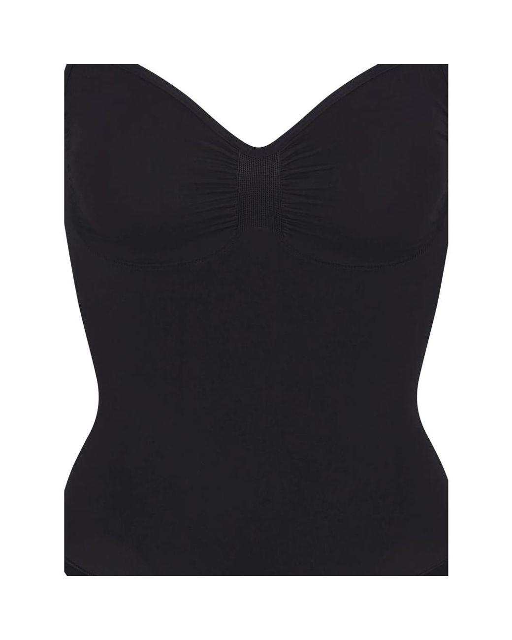 Skims Black Seamless Sculpted Bodysuit